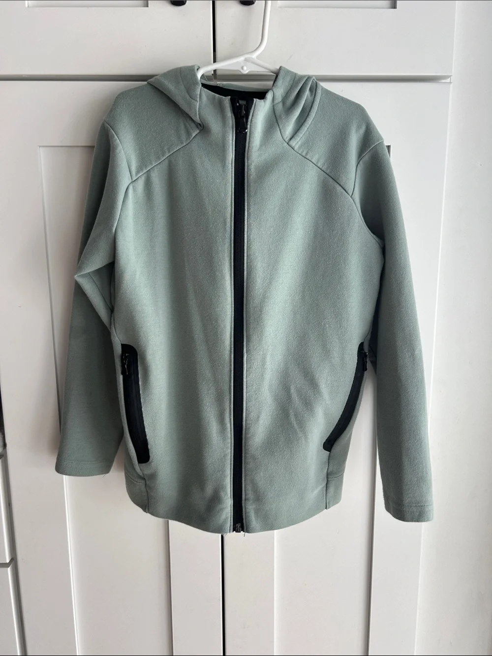 Old Navy Mint Green Hooded Zip-Up Sweatshirt